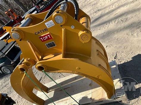 toft excavator grapple